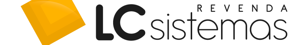 Logo Oficial - Revenda LC Sistemas - Preto